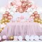 Pink, White & Rose Gold Balloon Garland Arch Kit 125pcs Party Decorations
